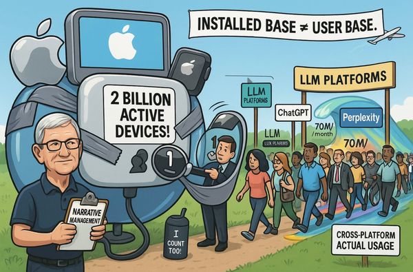 Apple’s “Installed User Base” as Hopium or Substance? Well, it depends what you mean by “installed.”