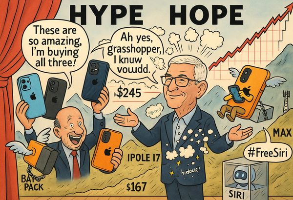 Dawn rises on Apple’s iPhone 17: Is It Really a Super-Cycle, Or Super-Choreography? We (will) Look Back Six Years, and Two forward. This is just a teaser.