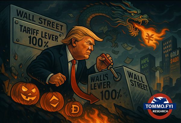 Crypto Crash and Tariff Tantrums Round 3: Halloween Came Early On Friday, 10th October 2025: China Tells Trump “May You Live In Interesting Times.”