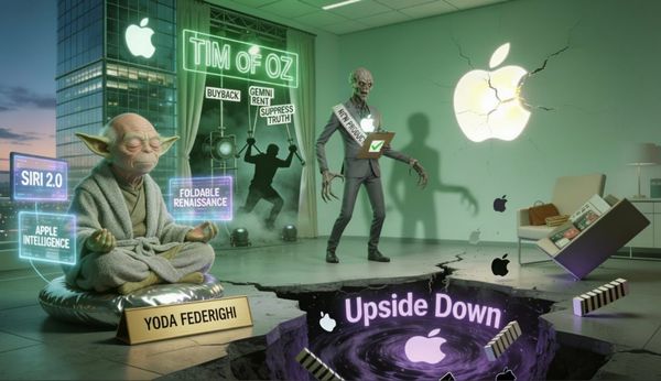 Apple 2026: How Did Apple Turn Into Microsoft? 40 Years Of Rise And 10 In Cultural Decline. In An Aging Autocracy, Cook Dithers, Federighi Iterates, and “Wong Way” Ternus Looms.