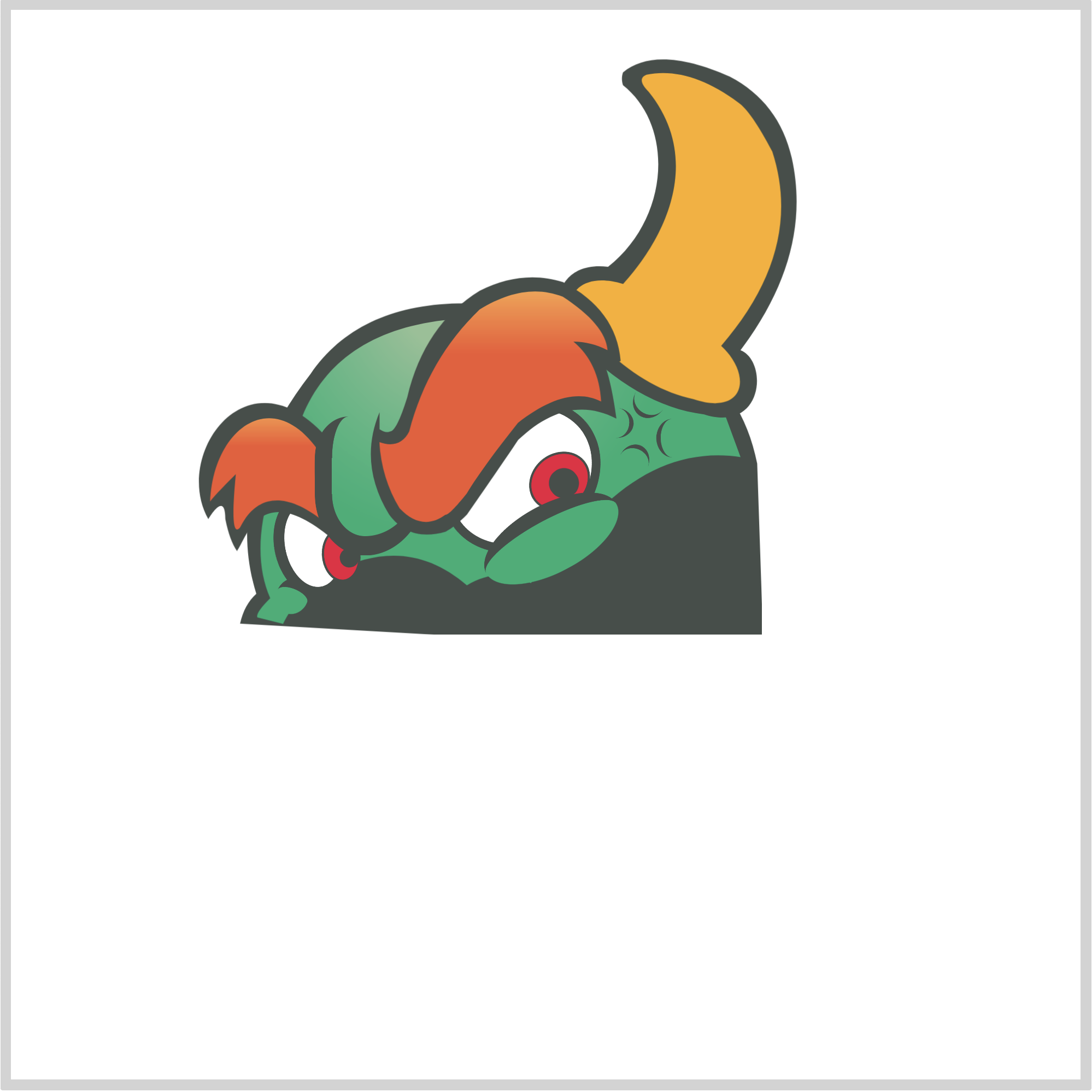 Right Horn - Highlight Right Horn - Highlight