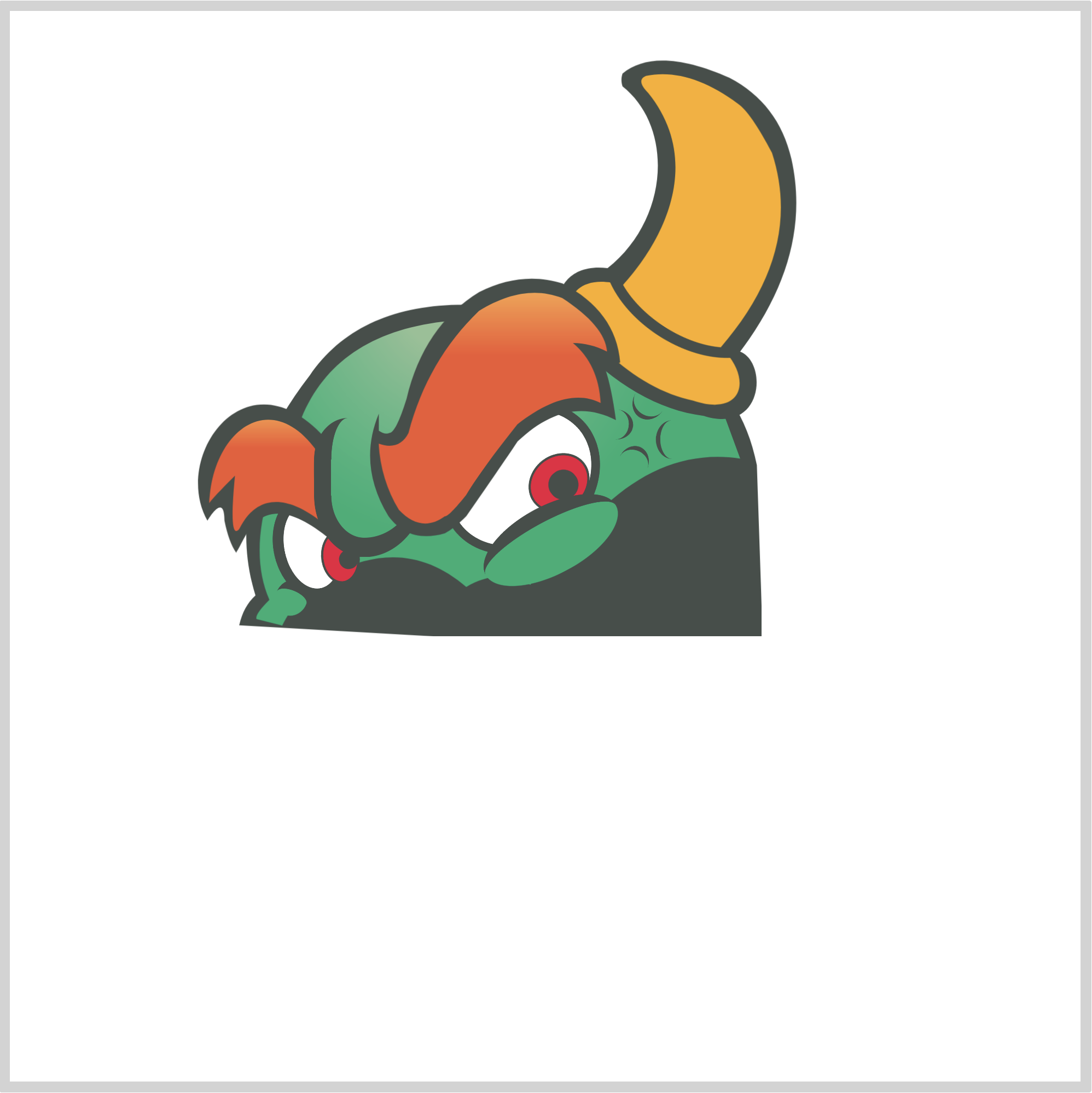 Right Horn - Base Right Horn - Base