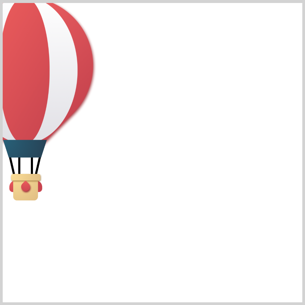 Hot Air Balloon - Frame Out Start