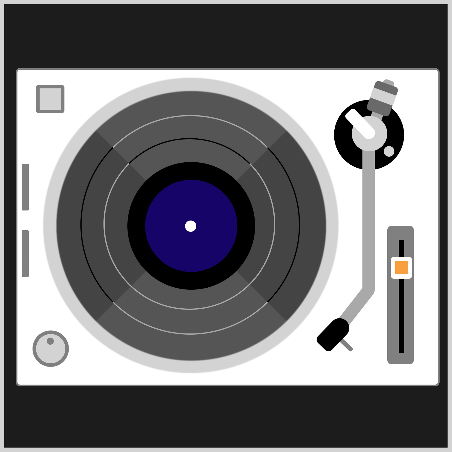 Slider Button with No Shadow Slider Button with No Shadow