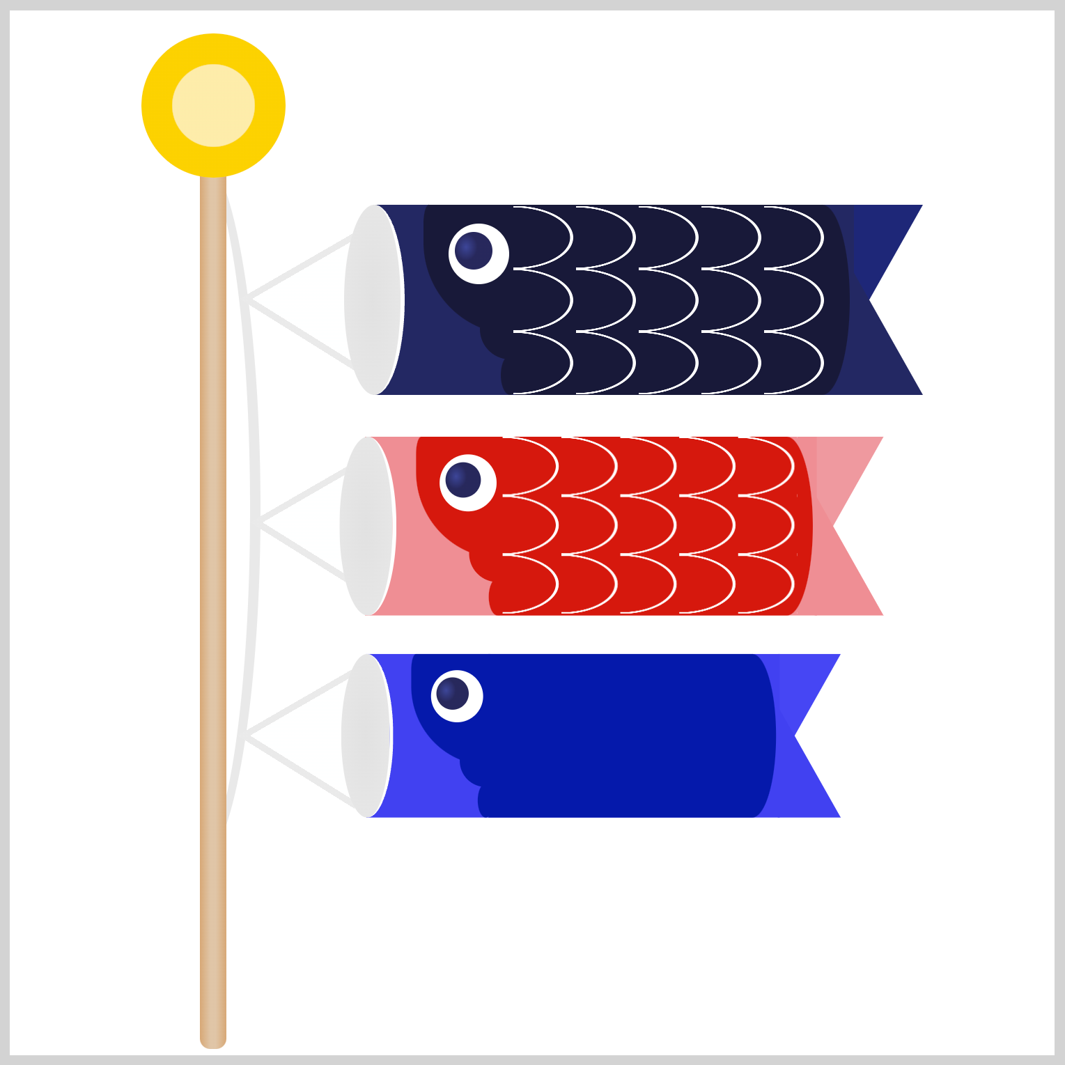 Child Carp Gill - Rounded Rectangle