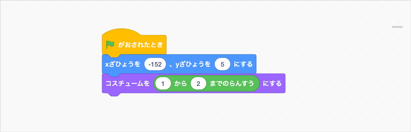 えんざんしをランダムにひょうじする