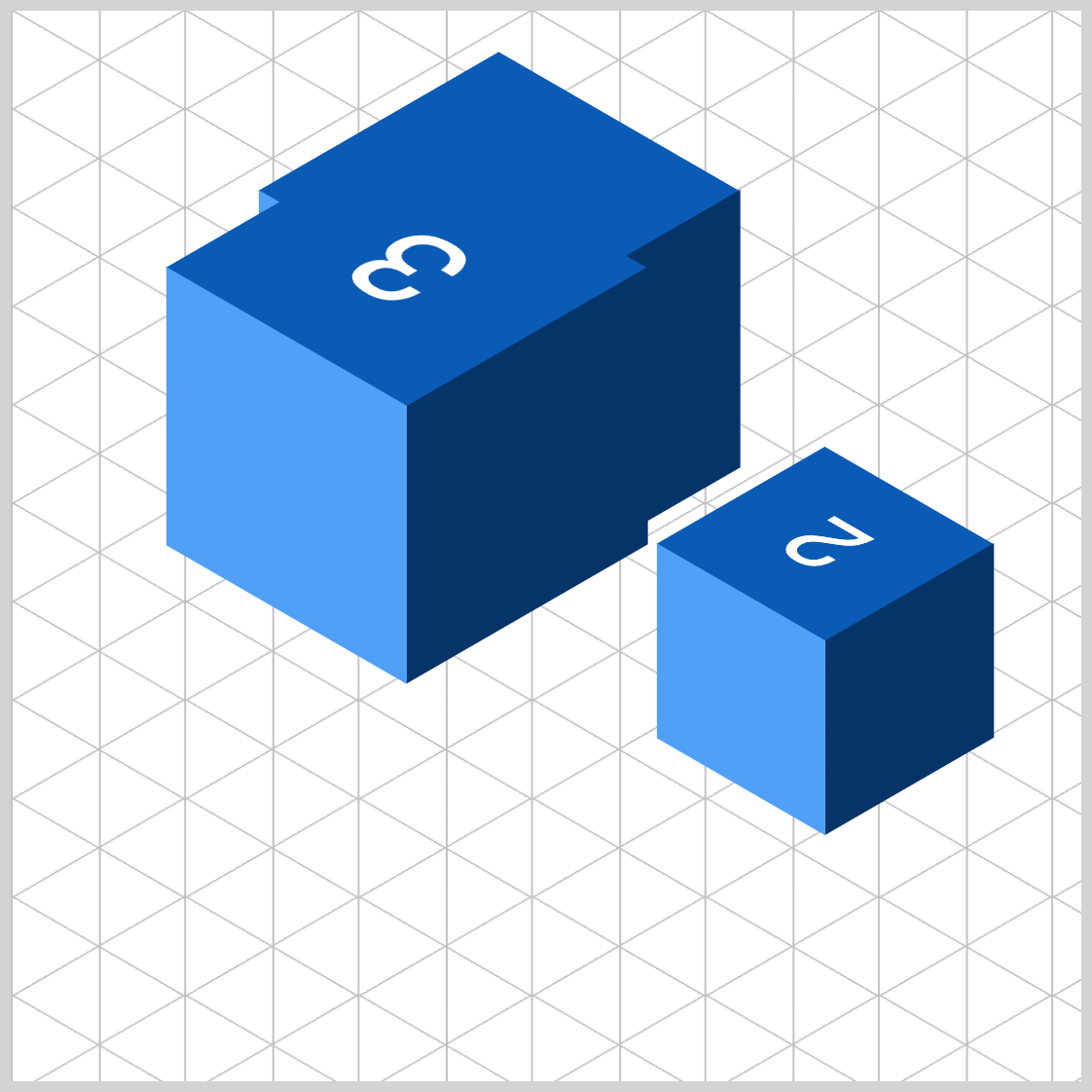 Cube 3 - Initial Position Cube 3 - Initial Position