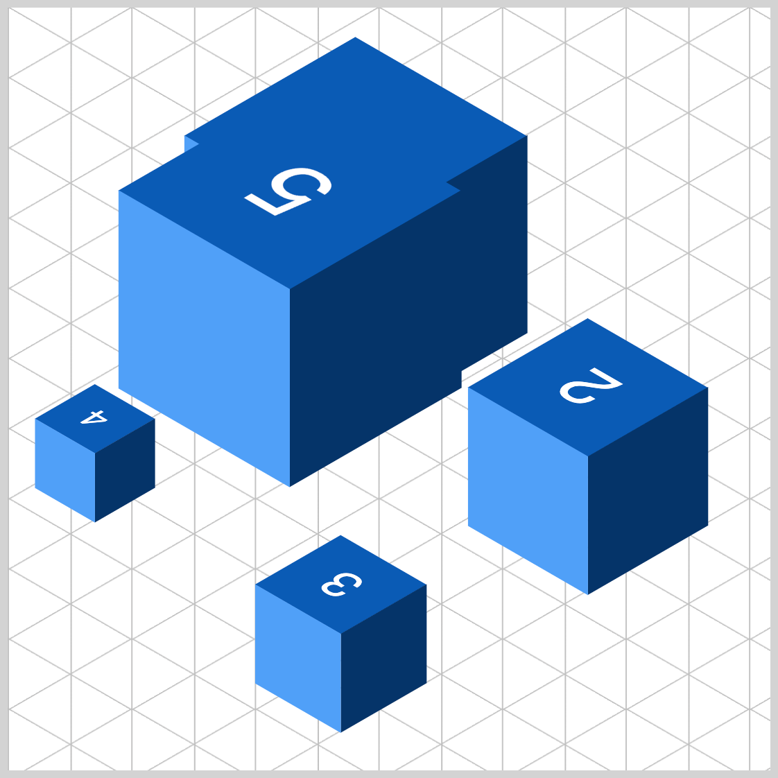 Cube 5 - Initial Position Cube 5 - Initial Position