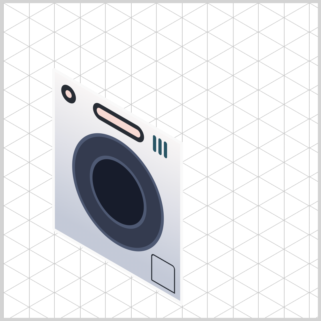 Front Section - Isometric Angle