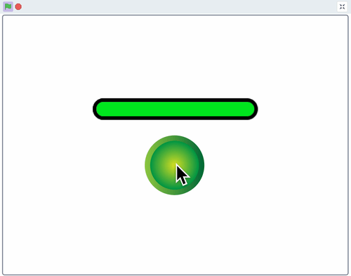 Scratch｜たいりょくゲージのサンプルGIF