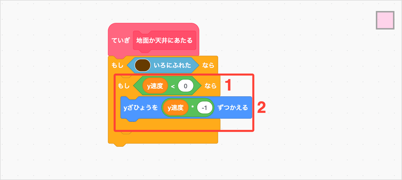 じめんではねかえる