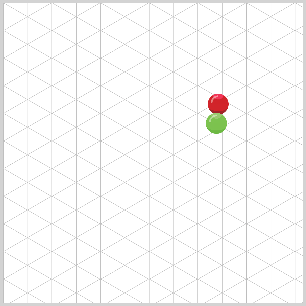 Red and Green Gumball