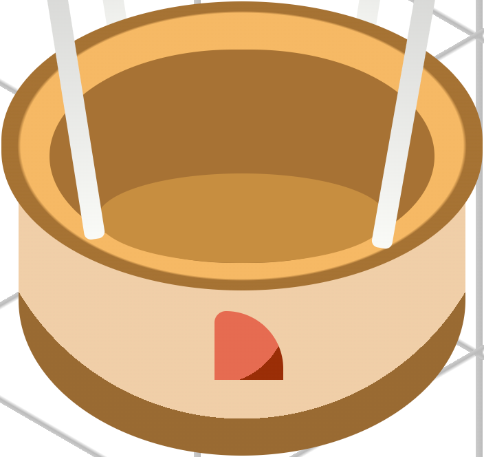 Sandbag - Top Right Border Radius