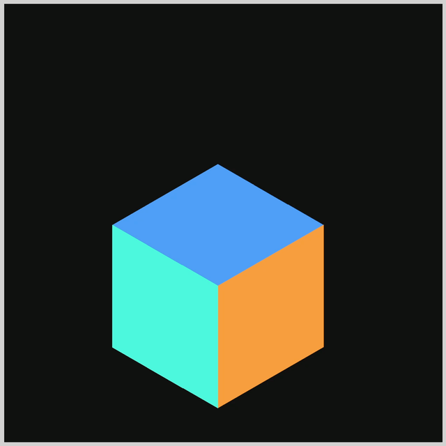 Isometric Cube Animation - Preview