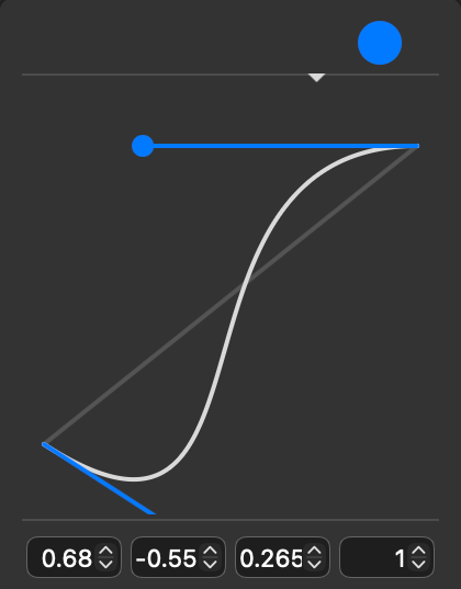 Safari cubic-bezier() Visualizer
