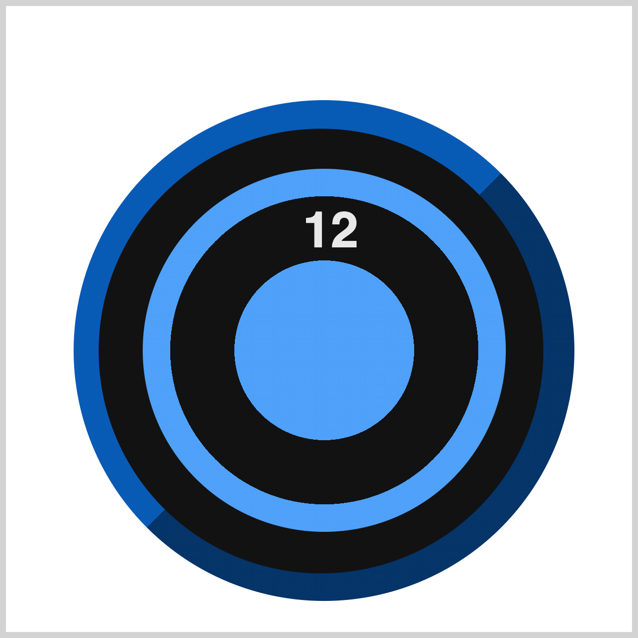 Clock Number - Twelve