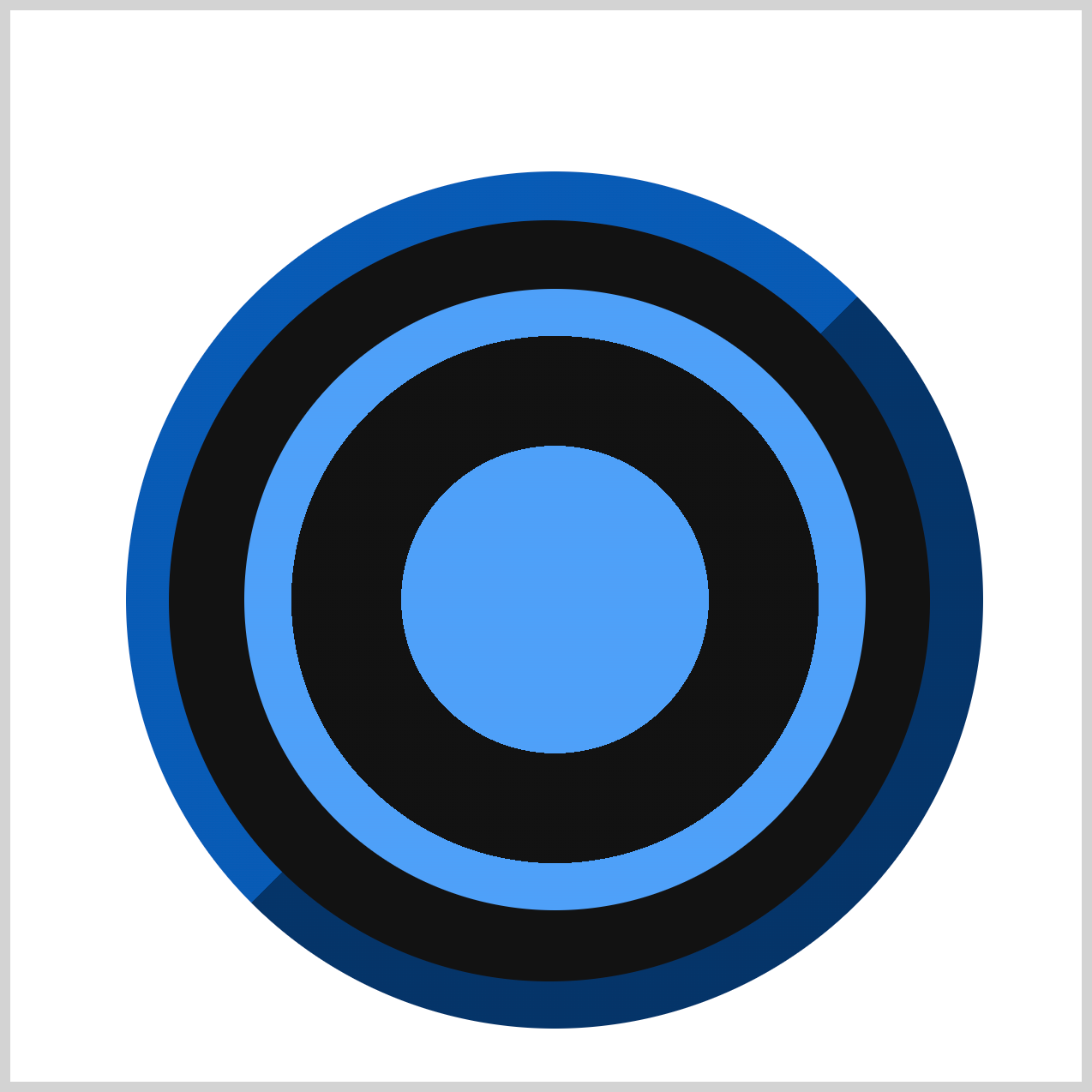 Clock Face - Rounded Borders