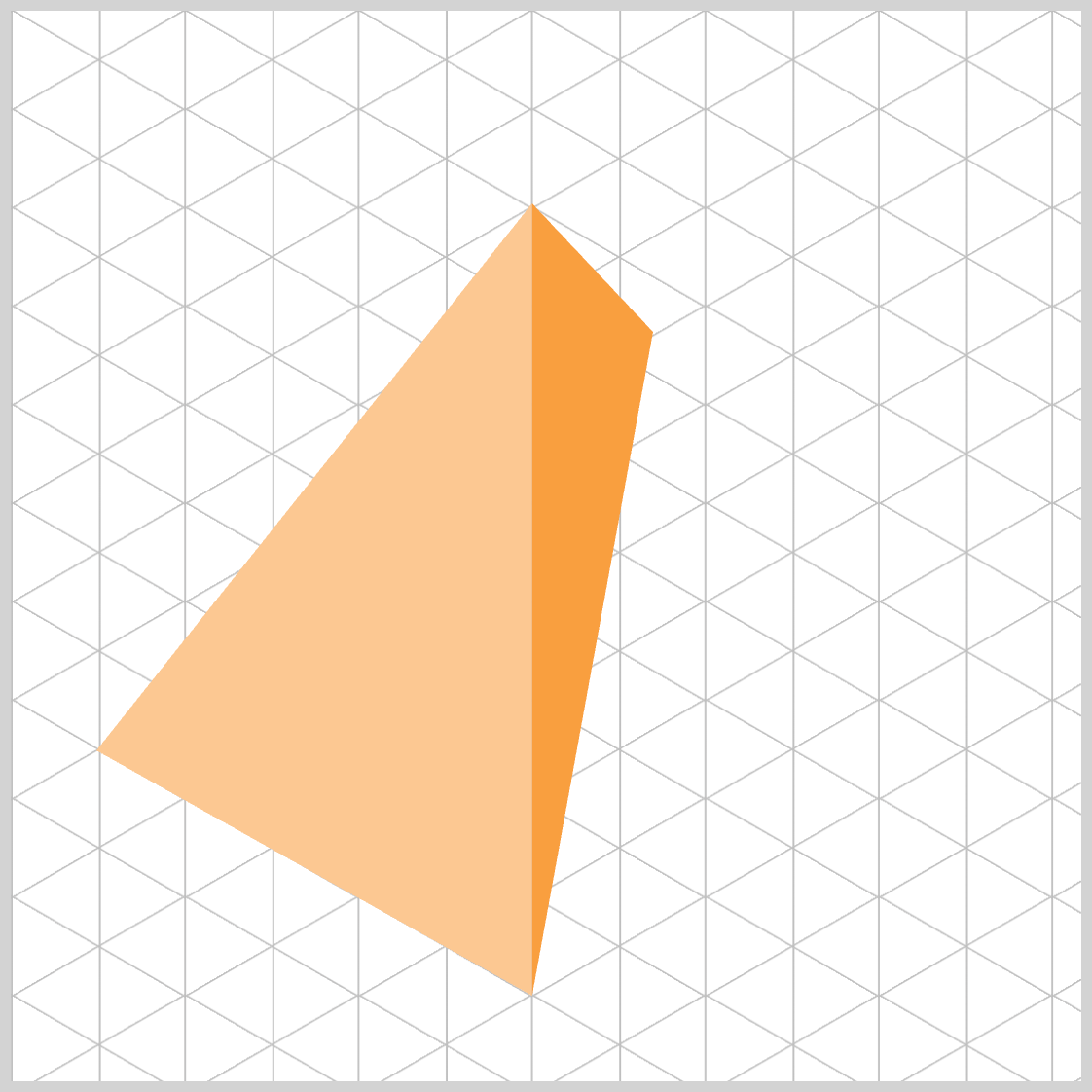 Right Face - Third Point at 60% 30%