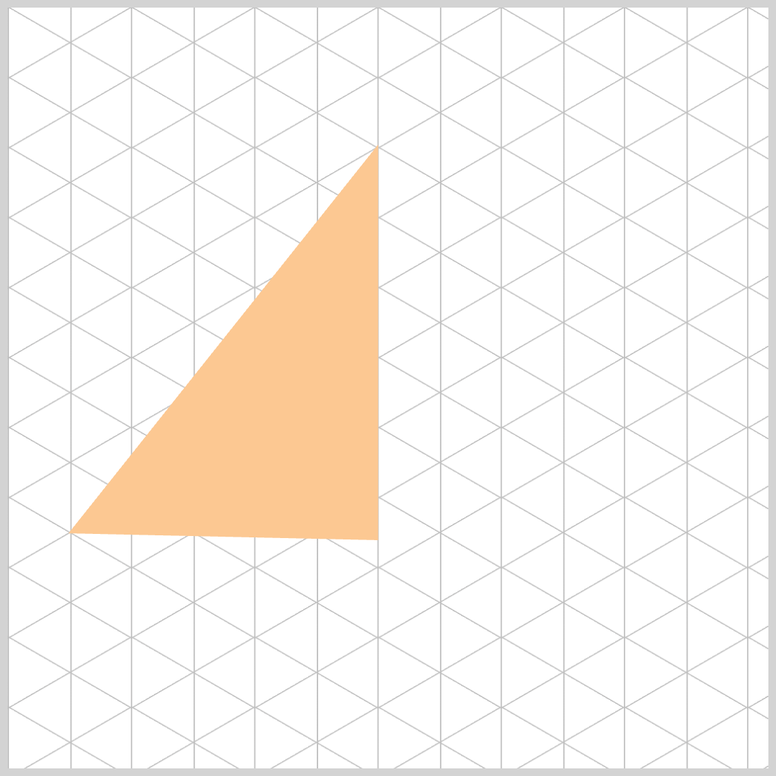 Left Face - Third Point at 48.7% 69%