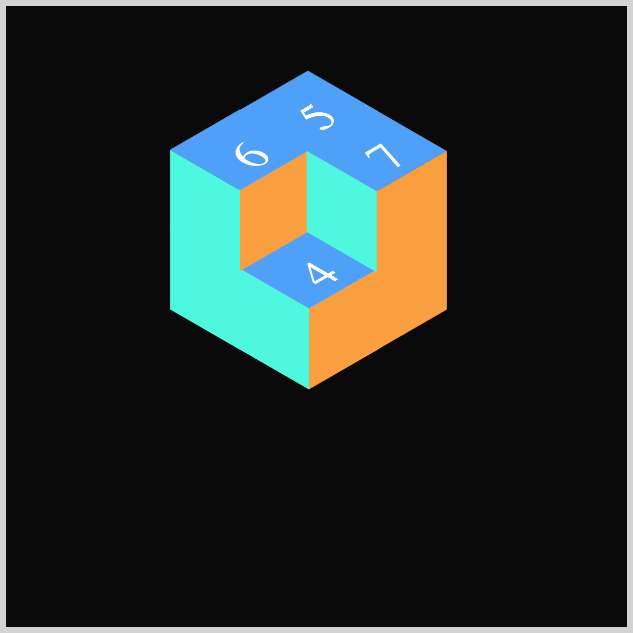 Isometric Cube 7