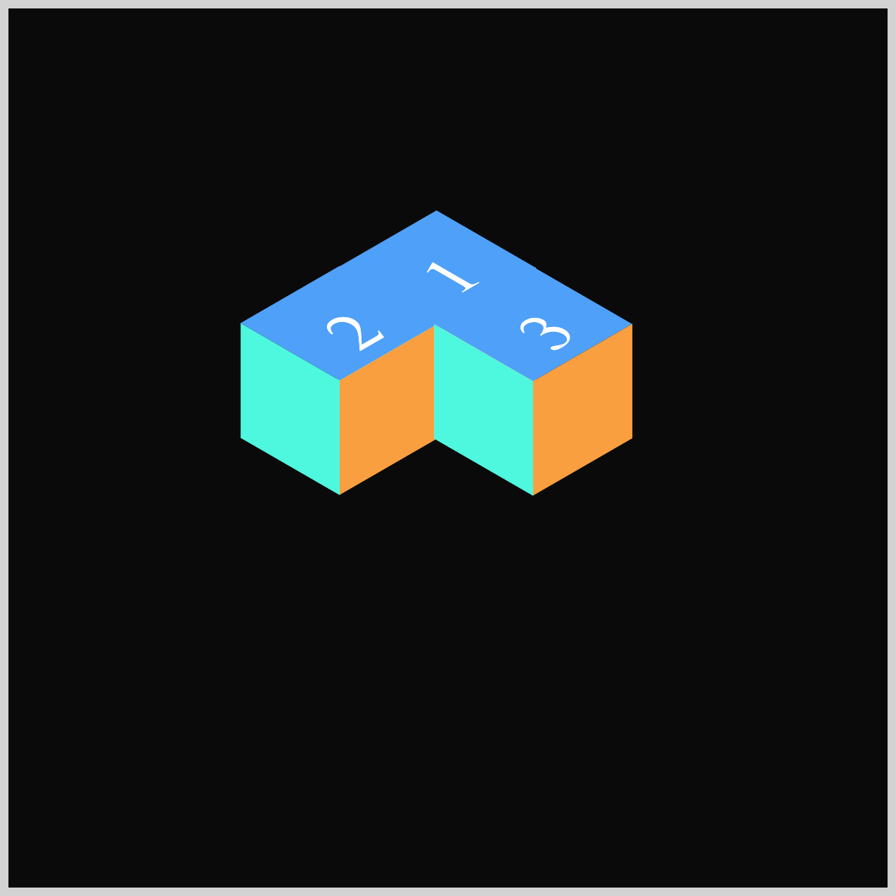 Isometric Cube 3