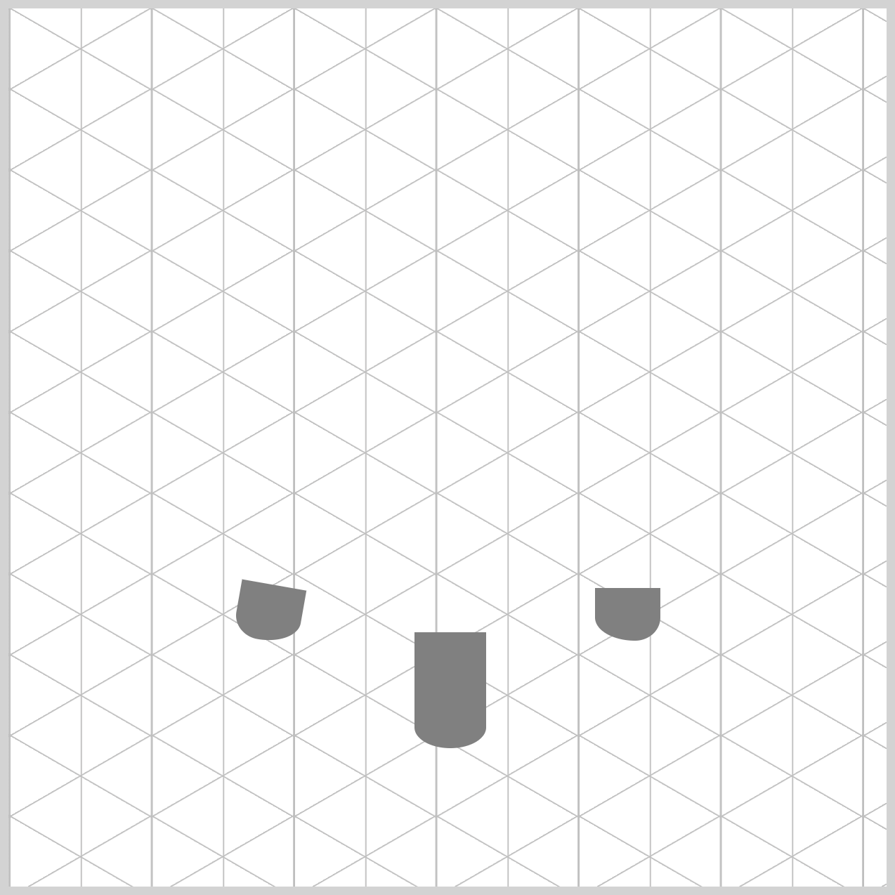 Chair Right Leg - Rounded Corners