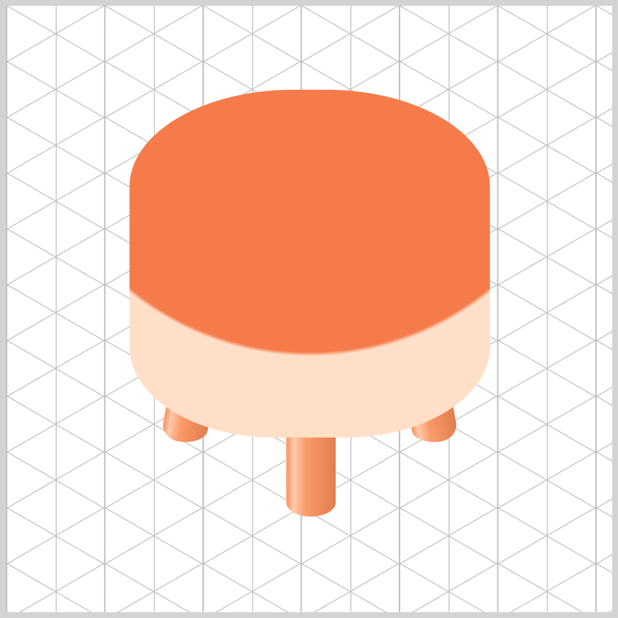 Chair Body - Two-tone Color