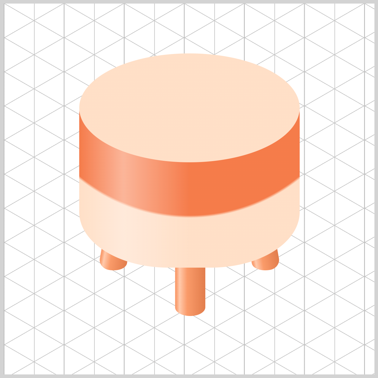 Chair Top - Base Color