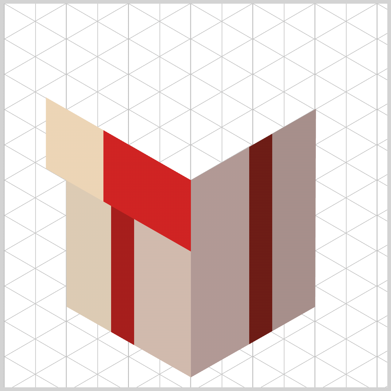 Box Cover Left - Ribbon Gradient