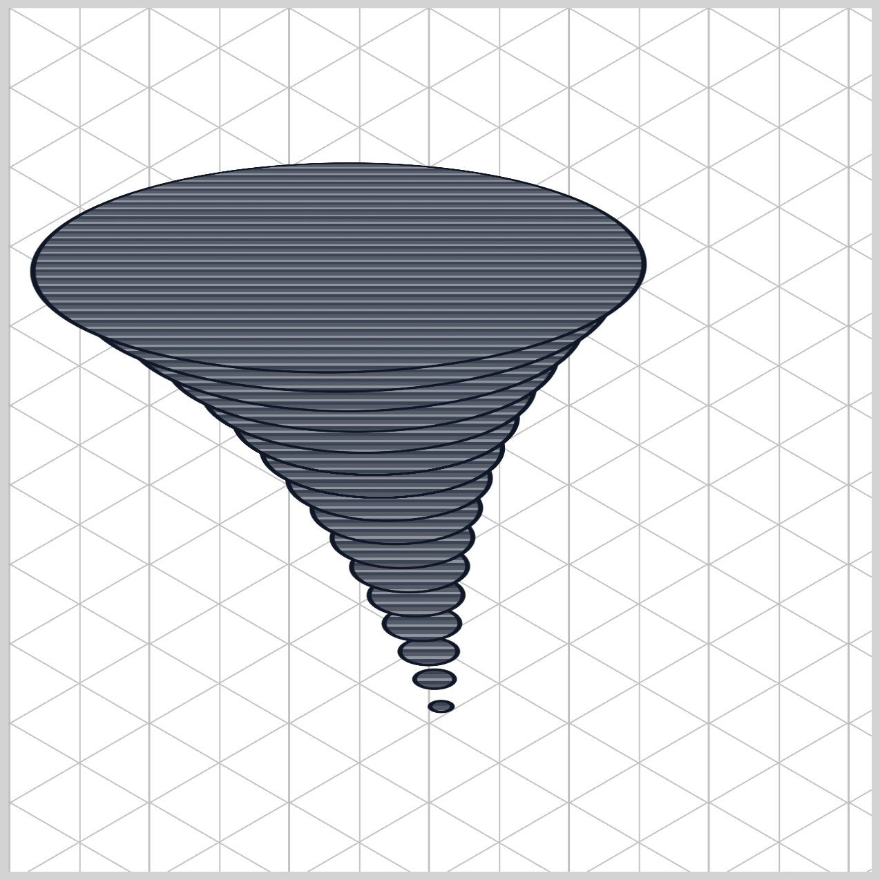 Tornado - Stripe Gradient