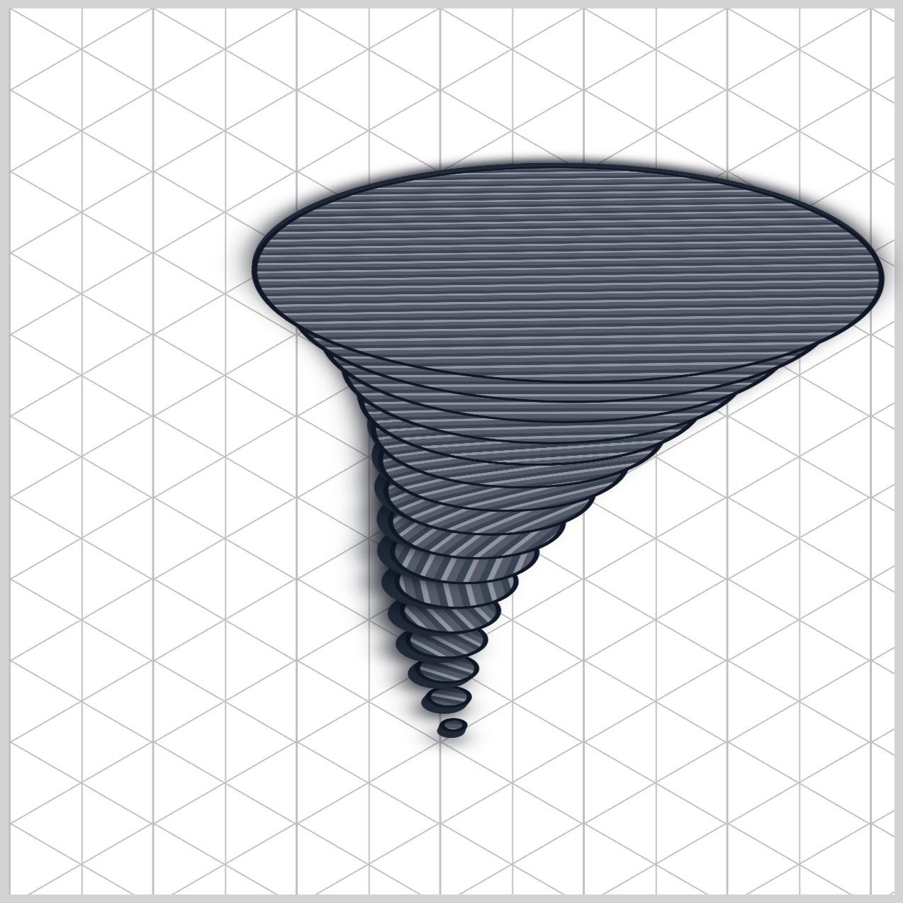 Isometric Tornado - Swerving Right