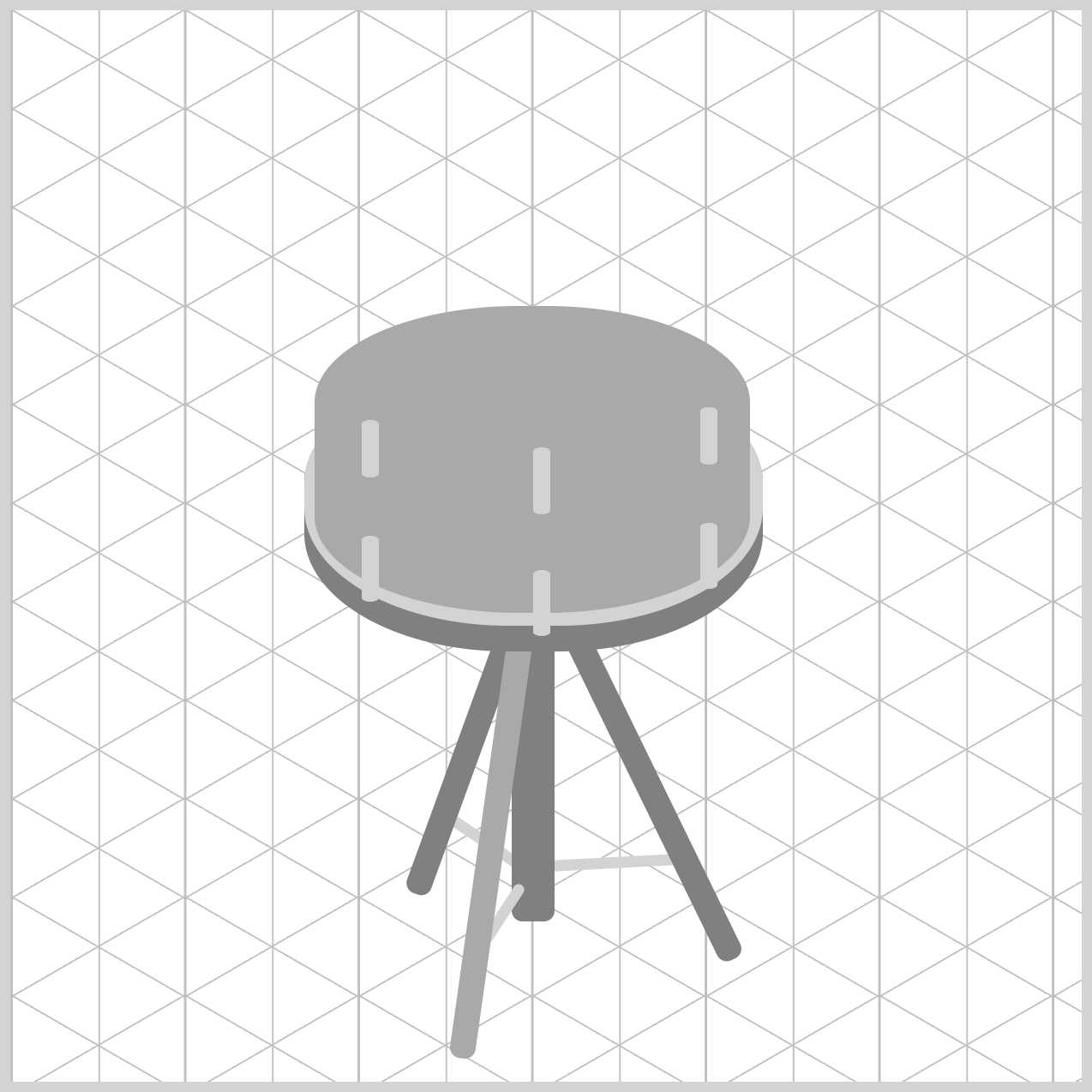 Tension Rods - Positioned on Drum Body