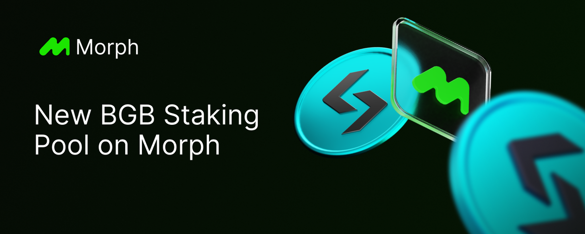 BGB Staking Is Now Live on Morph