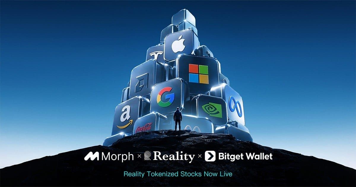 Reality Brings 1,700+ Tokenized U.S. stocks and ETFs to Morph Through Bitget Wallet