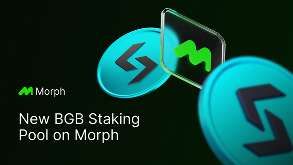 BGB Staking Is Now Live on Morph