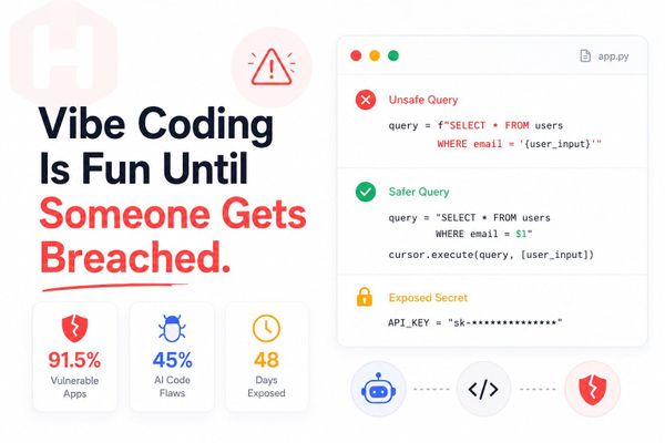 Vibe Coding Is Fun Until Someone Gets Breached