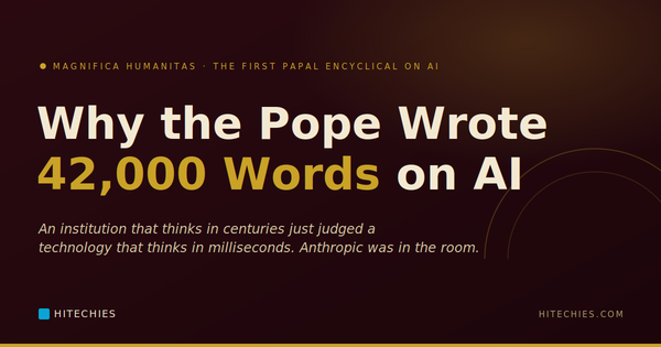 Pope's AI Encyclical: What Magnifica Humanitas Says