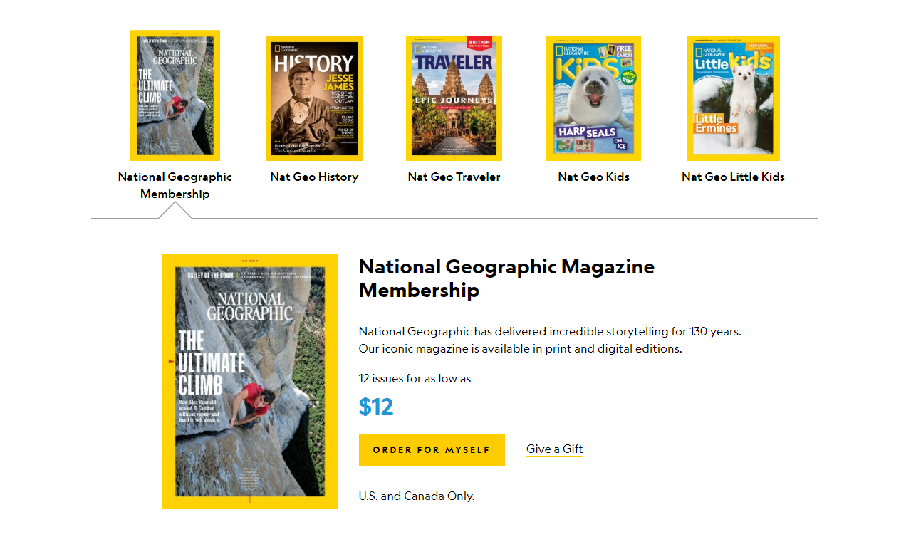 NatGeo call to action