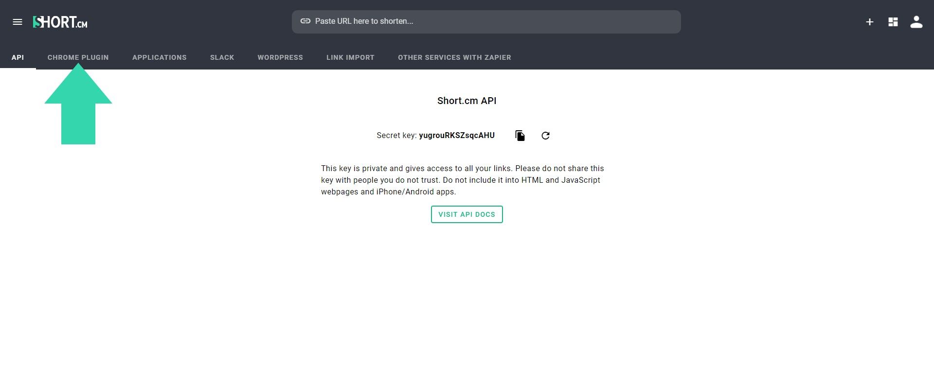 install-shortcm-extension