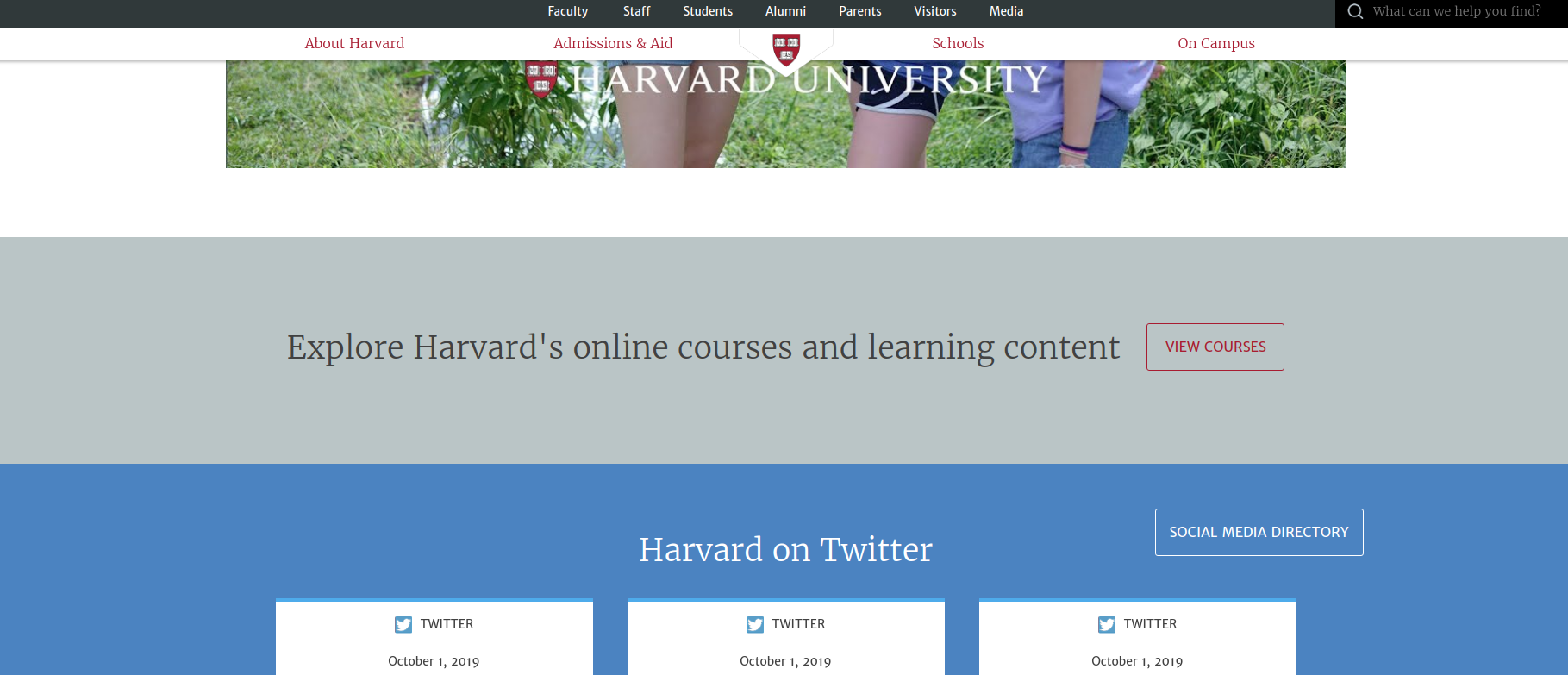 Harvard call to action