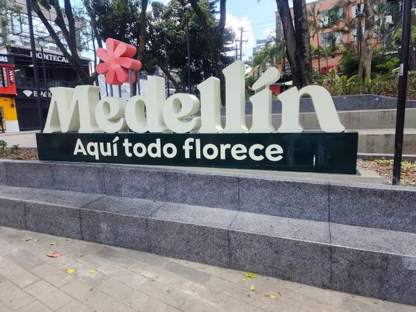 Medellín Sign