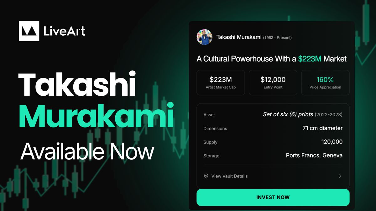 Bringing Culture On-Chain: The Launch of $MURFLO and LiveArt’s New Buyout Mechanism