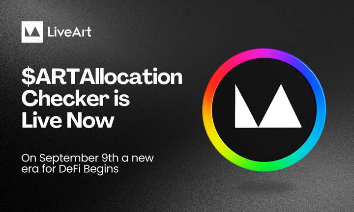 $ART Token Launch — September 9th