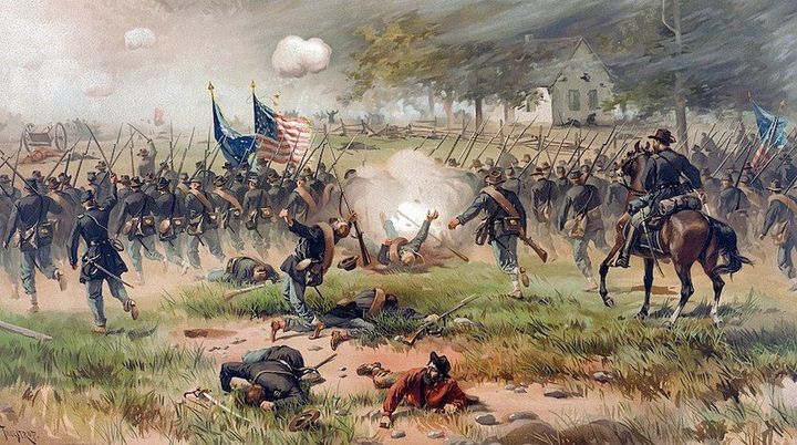 Jerónimo Becker: Guerra de Secesión en los Estados Unidos