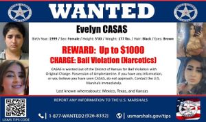U.S. Marshals In Search For Fugitive With Central Kansas Ties