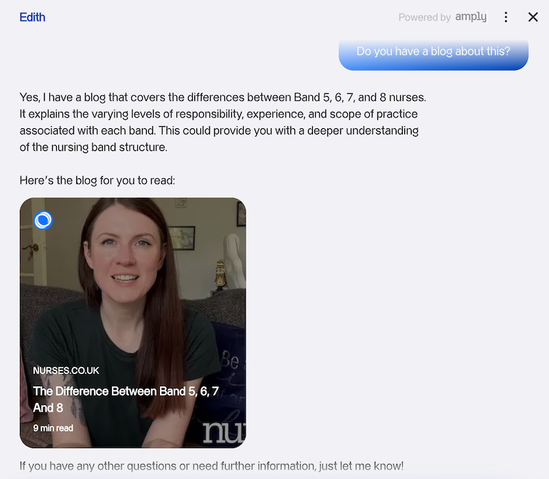 Why We Added Conversational AI To Nurses.co.uk