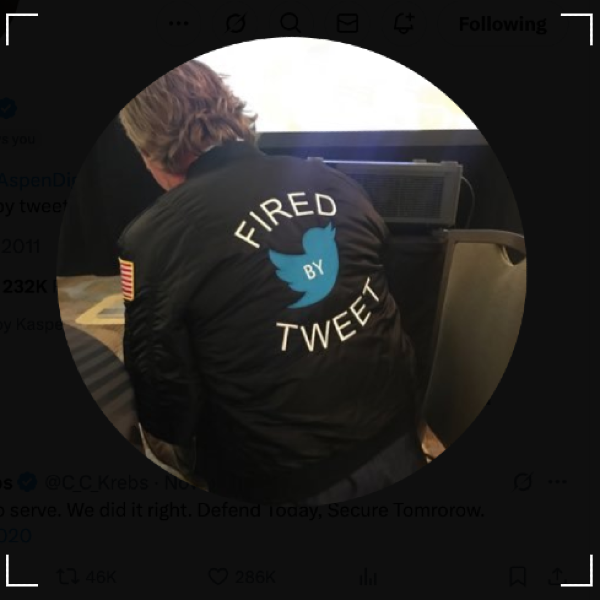 Trump Signs Memorandum Revoking Security Clearance of Former CISA Director Chris Krebs