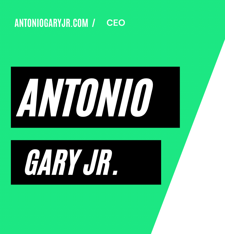 Antoniogaryjr.com Antonio Gary Jr. Podcast Interview with Tony Shap