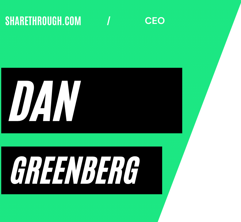 Dan Greenberg CEO of Sharethrough Exclusive Interview with Tony Shap