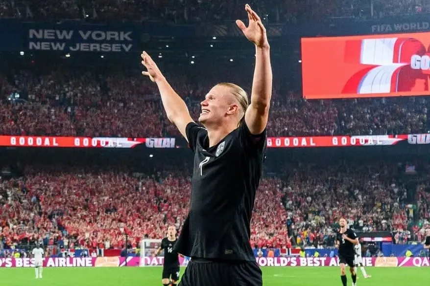 Erling Haaland brace carries Norway to wild win over Senegal